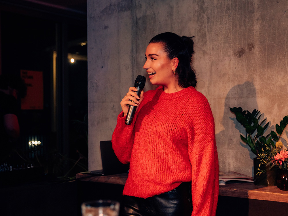 Moderation in Berlin von Leonie Ehresmann